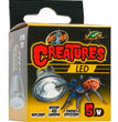 Zoo Med Creatures LED Lamp Silver 1ea for your Pet Reptile with Pet Store X.