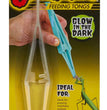 Zoo Med Creatures Feeding Tongs Glow in the Dark Blue 1ea/6 in