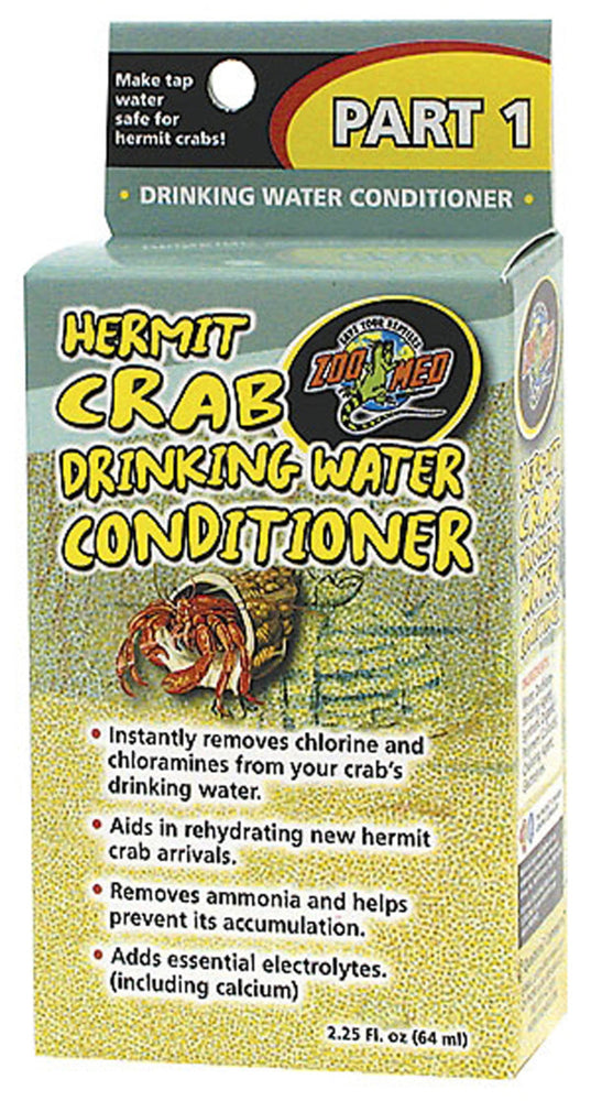 Zoo Med Hermit Crab Drinking Water Conditioner 1ea/2.25 fl oz