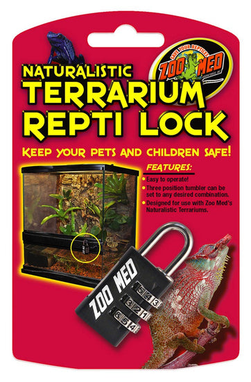 Zoo Med Naturalistic Terrarium Repti Lock Black 1ea for your Pet Reptile with Pet Store X.