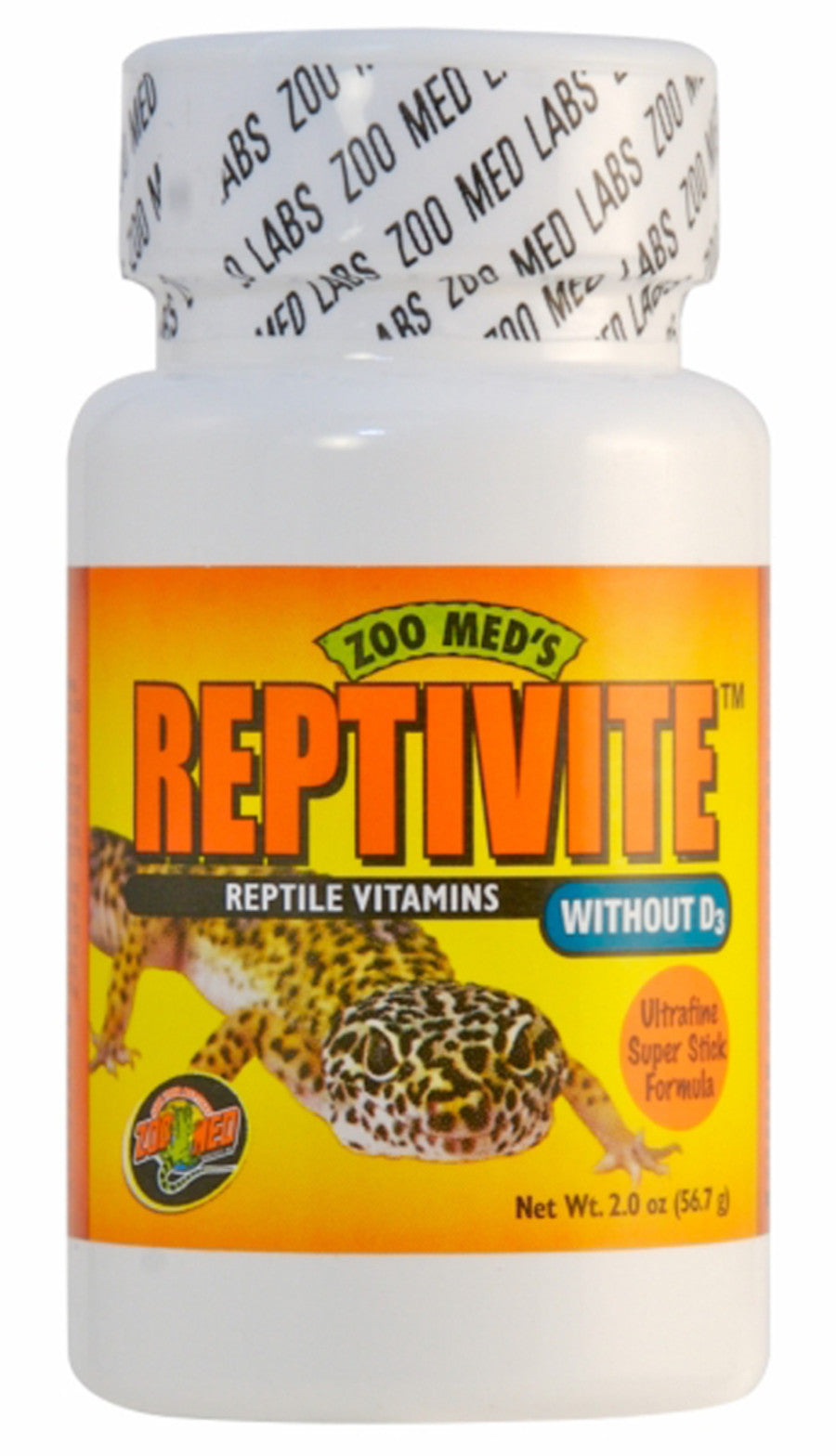 Zoo Med ReptiVite without D3 Reptile Vitamin 1ea/2 oz