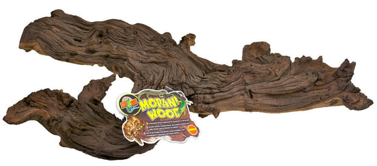 Zoo Med African Mopani Wood Brown 1ea/Jumbo for your Pet Reptile with Pet Store X.