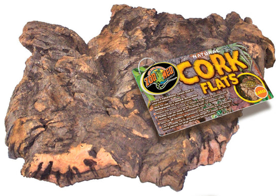 Zoo Med Natural Cork Flats Background Brown 1ea/LG for your Pet Reptile with Pet Store X.