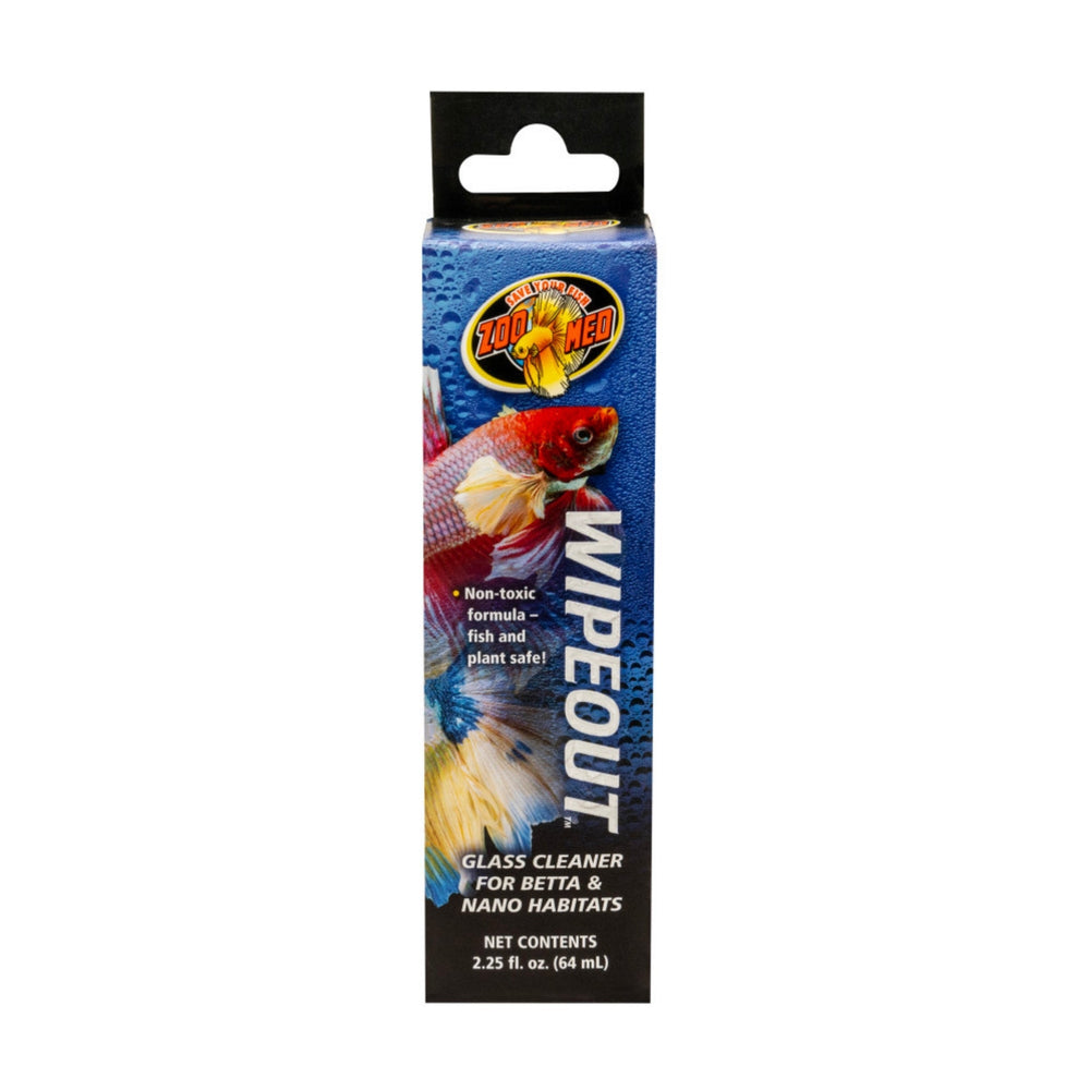 Zoo Med WipeOut Terrarium & Aquarium Glass Cleaner 1ea/2.25oz.