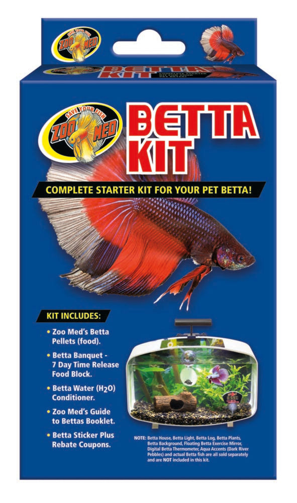 Zoo Med Betta Starter Kit 1ea for your Pet Fish.