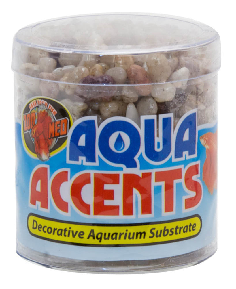 Zoo Med Aqua Accents River Pebbles Light 1ea/8 oz for your Pet Fish.