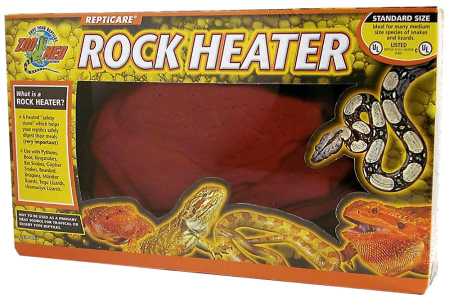 Zoo Med ReptiCare Rock Heater UL Listed 1ea/Giant, 15 W for your Pet Reptile with Pet Store X.