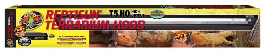 Zoo Med ReptiSun T5 HO High Output Terrarium Hood 1ea/36 in