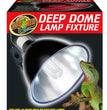 Zoo Med Deep Dome Lamp Fixture Black 1ea/8.5 in