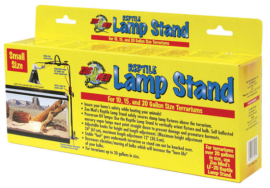 Zoo Med Reptile Lamp Stand Black 1ea/SM for your Pet Reptile with Pet Store X.