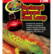 Zoo Med Nocturnal Infrared Heat Lamp 1ea/75 W for your Pet Reptile with Pet Store X.