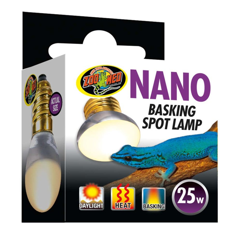 Zoo Med Nano Basking Spot Lamp White 1ea/25 W