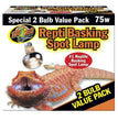 Zoo Med Repti Basking Spot Lamp 1ea/75 W, 2 pk
