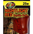 Zoo Med Nightlight Red Reptile Bulb Red 1ea/25 W