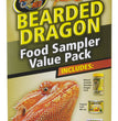 Zoo Med Bearded Dragon Food Sampler Value Pack Display 1ea for your Pet Reptile with Pet Store X.