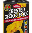 Zoo Med Crested Gecko Food Premium Blended Tropical Fruit Dry Food 1ea/4 oz