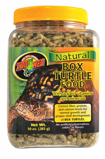 Zoo Med Natural Box Turtle Pellet Food 1ea/10 oz for your Pet Reptile with Pet Store X.