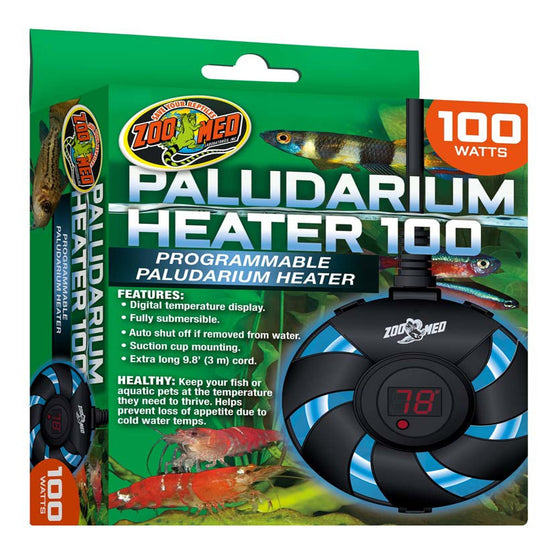 Zoo Med Paludarium Aquarium Heater 1ea/100 W for your Pet Reptile with Pet Store X.