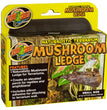 Zoo Med Mushroom Ledge Elevated Perch Brown 1ea/SM for your Pet Reptile with Pet Store X.