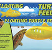 Zoo Med Floating Turtle Feeder Translucent Orange 1ea