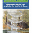 Zoo Med Turtle Dock Suction Cups Clear 1ea/4 ct