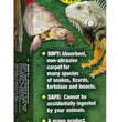 Zoo Med Eco Carpet Reptile Terrarium Carpet Tan 1ea/50 gal, 15in X 48in