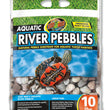 Zoo Med Aquatic River Pebble Substrate for Turtle Multi-Color 1ea/10 lb