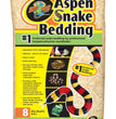 Zoo Med Aspen Snake Bedding Tan 1ea/8 qt for your Pet Reptile with Pet Store X.