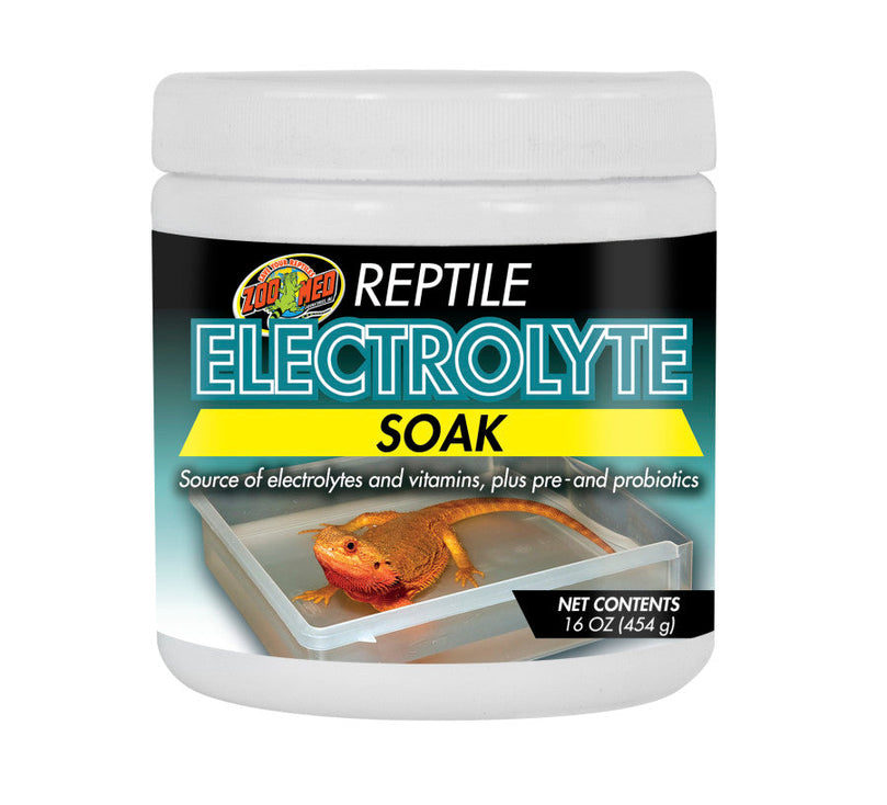 Zoo Med Reptile Electrolyte Soak Supplement 1ea/16 fl oz for your Pet Reptile with Pet Store X.