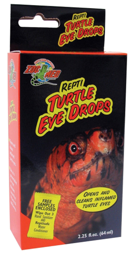 Zoo Med Repti Turtle Eye Drops for Inflammed Eyes 1ea/2.25 fl oz