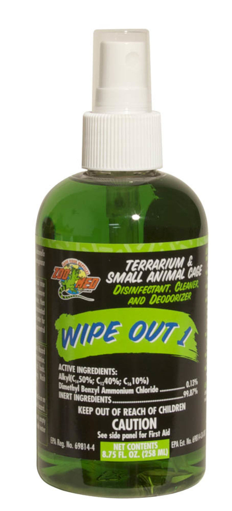 Zoo Med Wipe Out 1 1ea/875 fl oz for your Pet Reptile with Pet Store X.