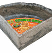 Zoo Med Repti Rock Corner Bowl Water Dish Assorted 1ea/LG for your Pet Reptile with Pet Store X.