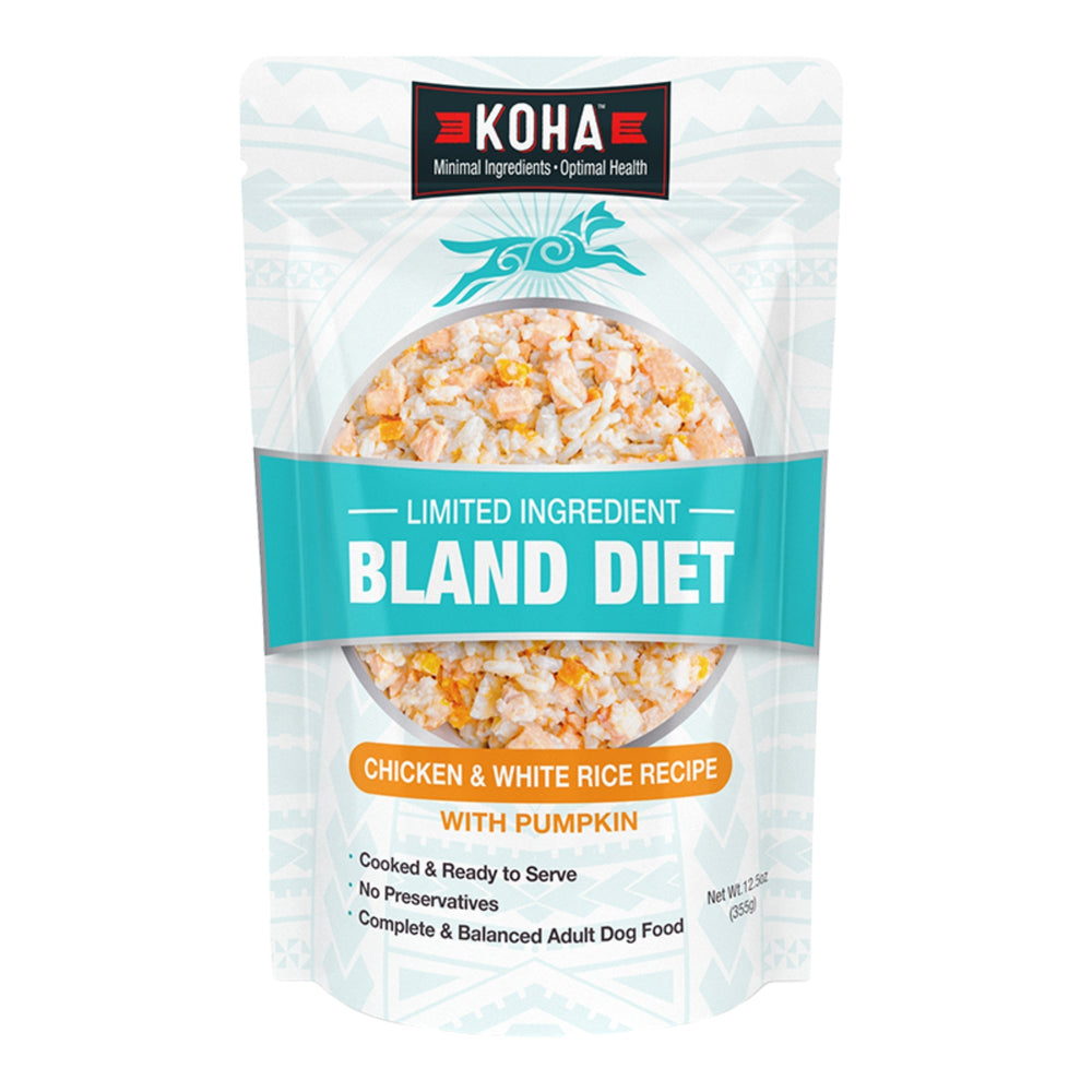 Koha Dog Bland Diet Chicken Rice 125oz (Case of 6) for your Pet Dog with Pet Store X!