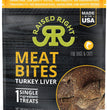 Raised Right Dog Cat Meat Bites Turkey 5oz. (Case of 6)