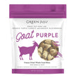 Green Juju Dog Freeze-Dried Goat Purple Topper 7.5oz.