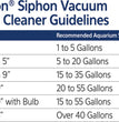 Aqueon Aquarium Siphon Vacuum Gravel Cleaner With Bulb 1ea/Large - 10 in