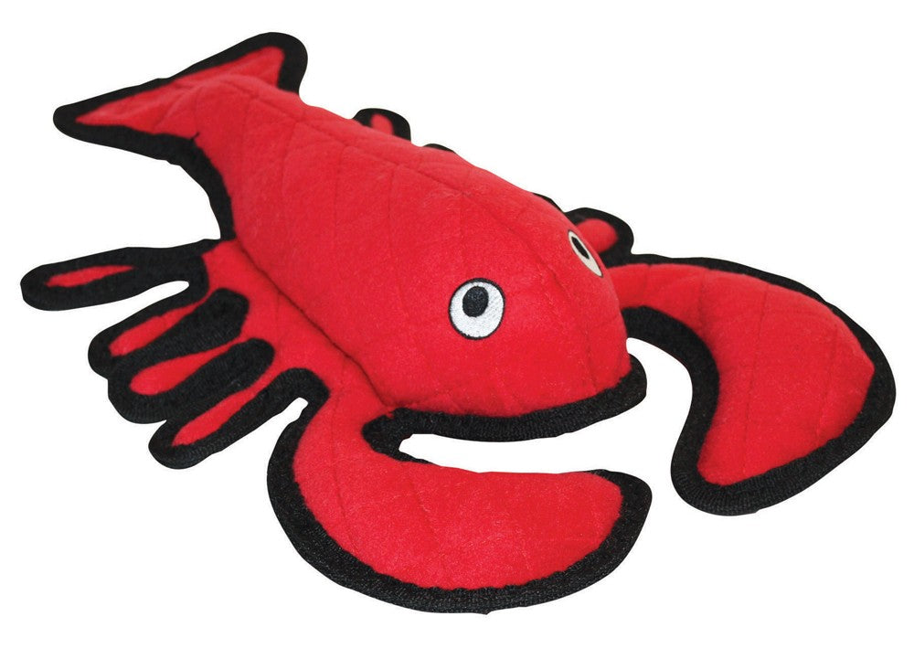 Tuffy Ocean Creature Lobster Durable Dog Toy Red 1ea/15 in