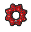 Tuffy Ultimate Gear Ring Durable Dog Toy Red Paw, 1ea/12 in