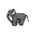 Tuffy Jr Zoo Elephant Durable Dog Toy Gray 1ea/10 in