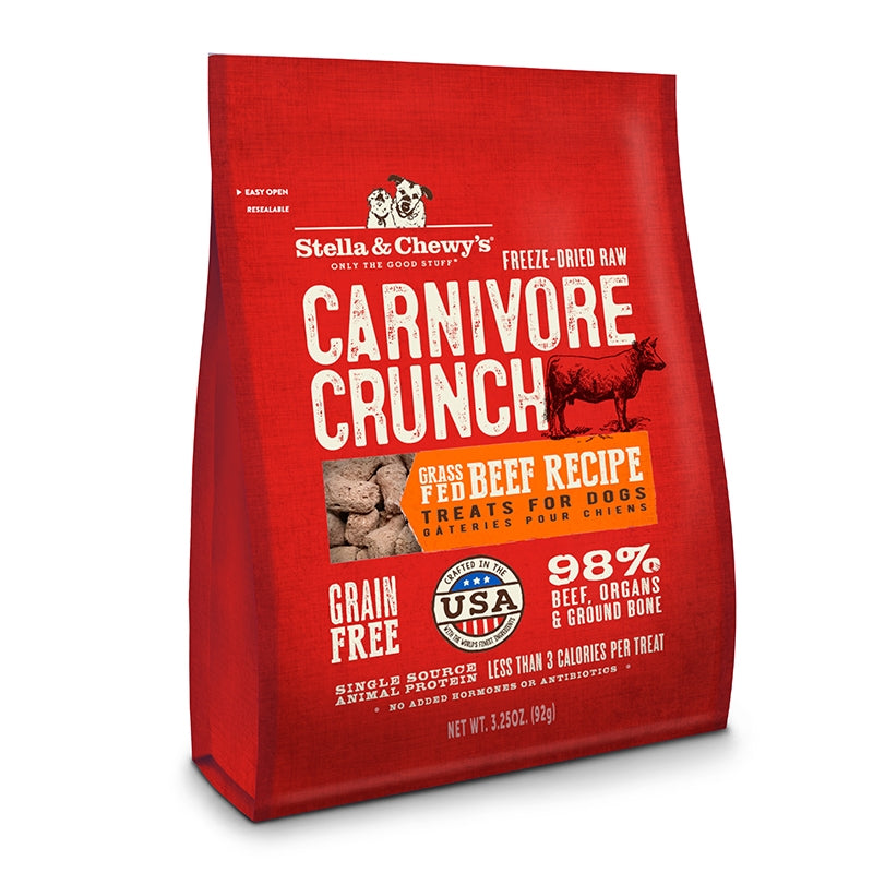 Stella and Chewys Carnivore Crunch - Beef (3.25 oz.)