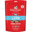 Stella And Chewys Freeze Dried Dandy Lamb Dinner Patties Raw Dog Food 25 oz.