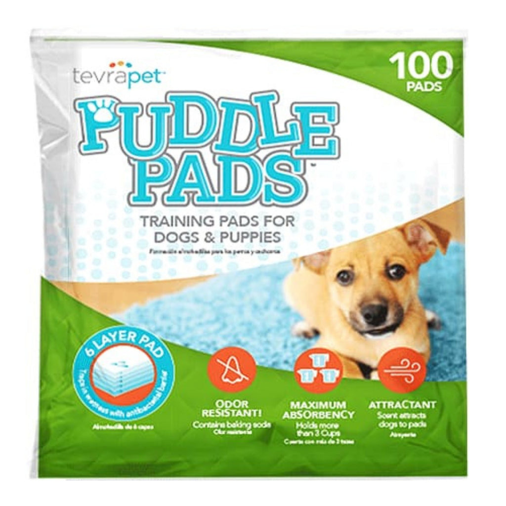 Tevrapet Puddle Pads 100 Ct-22X22 In