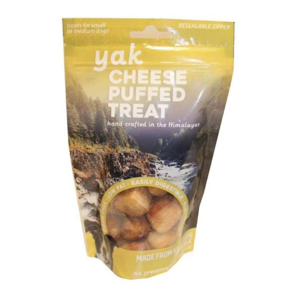 Yak Cheese Puffed Treats Cheese  4oz.