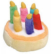 Multipet Birthday Cake Dog Toy Multi-Color 1ea/5.5 in