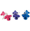 Multipet Loofa Latex Dog Toy Assorted 1ea/6 in