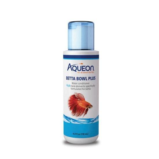 Aqueon Betta Bowl Plus Water Conditioner 1ea/4 oz for your Pet Fish with Pet Store X!