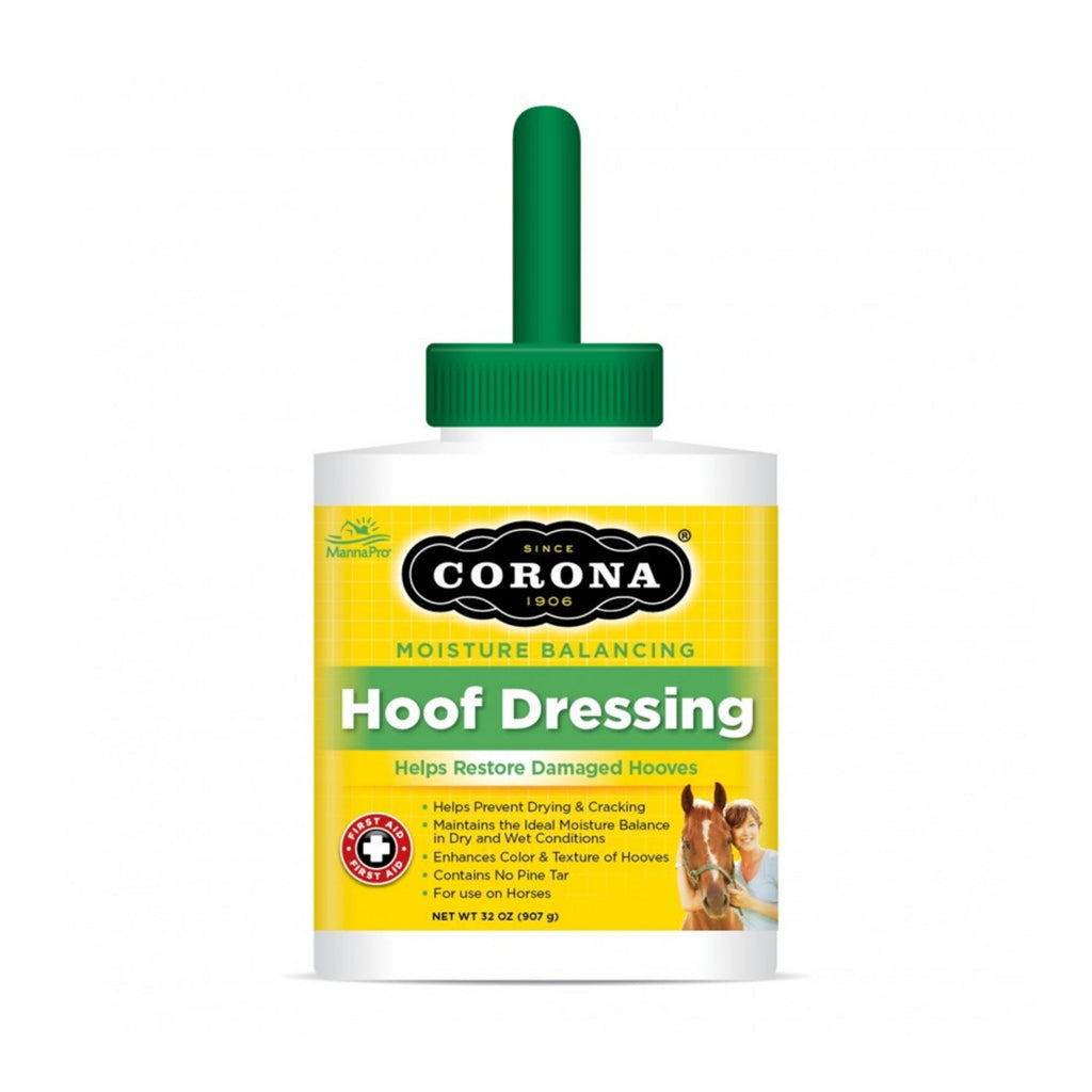 Corona Moisture Balancing Hoof Dressing with Brush 32oz.