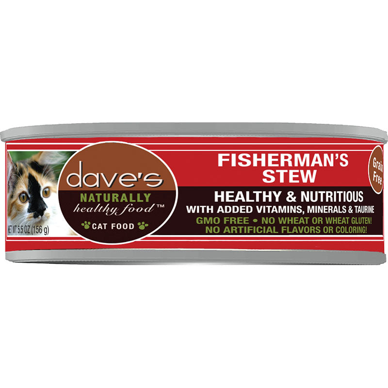 Daves Naturally Healthy Shredded Fishermans Stew 5.5oz. (Case of 24)