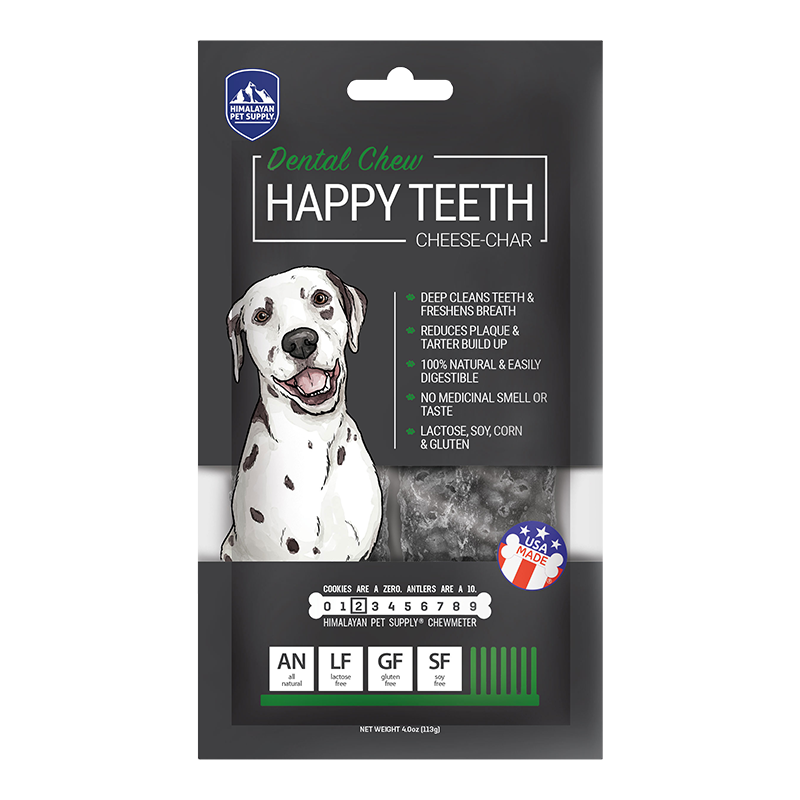 Himalayan Dog Cheese Charcoal Dental Chew 4oz