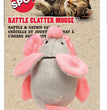 Spot Rattle Clatter Mouse Cat Toy with Catnip Assorted 9 in Large